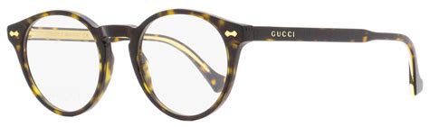 pantos metallo gucci donna|Gucci Pantos Eyeglasses GG0738O 002 Havana/Gold 48mm .